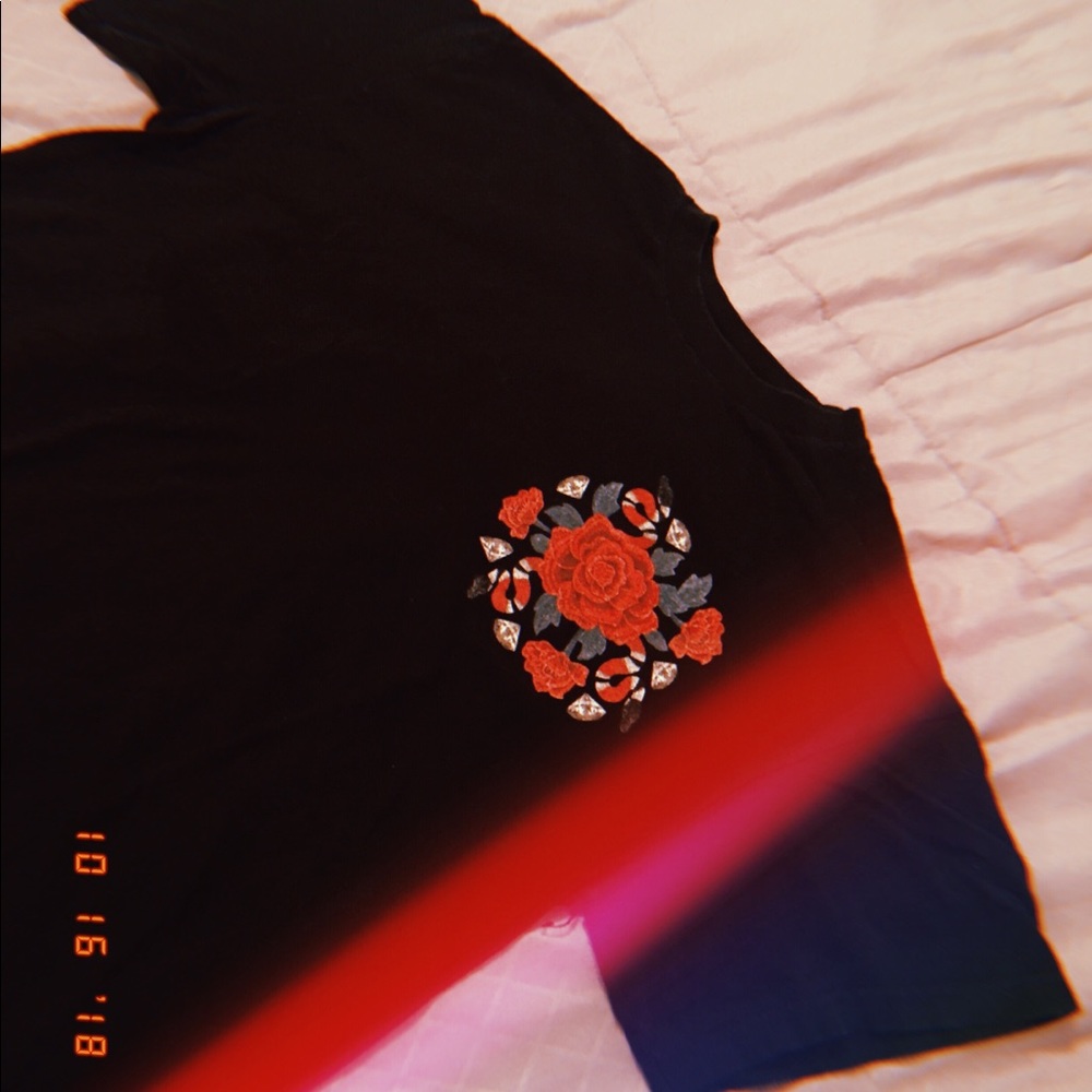 Black “Roses” Haymaker Shirt